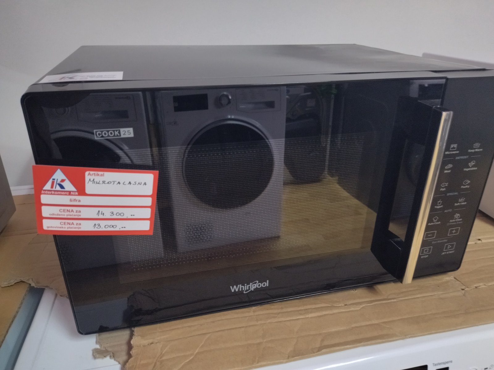 Mikrotalasna pećnica Whirlpool MT1659 - Image 2